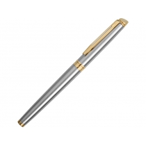 Ручка роллер Waterman Hemisphere Stainless Steel GT F, серебристый/золотистый