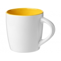 Керамическая чашка Aztec, белый/желтый