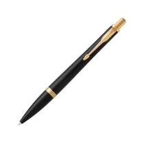 Ручка шариковая Parker Urban Core Muted Black GT, черный/золотистый