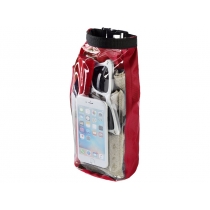 Туристическая водонепроницаемая сумка объемом 2 л, чехол для телефона, красный