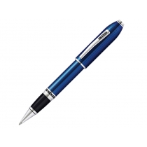 Ручка-роллер Selectip Cross Peerless Translucent Quartz Blue Engraved Lacquer