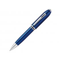 Шариковая ручка Cross Peerless Translucent Quartz Blue Engraved Lacquer