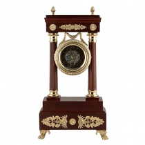 Часы интерьерные Арка большая (бронза, красное дерево, полировка)