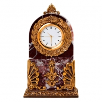 Часы интерьерные Джульетта (бронза, мрамор, патина)