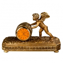 Часы интерьерные Купидон (бронза, патина)