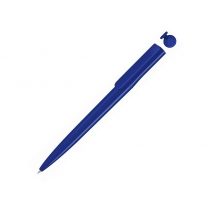 Ручка шариковая пластиковая RECYCLED PET PEN switch, синий, 1 мм, синий