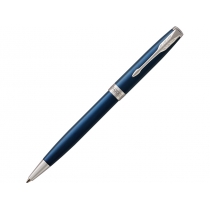 Ручка шариковая Parker Sonnet Core Subtle Blue CT, синий/серебристый