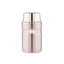 Термос из нерж. стали с ложкой тм THERMOS SK3021Р 0,7L, розовый