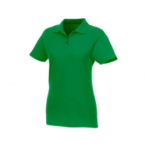 Женское поло Helios с коротким рукавом, fern green