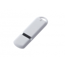 USB-флешка на 32 ГБ 3.0 USB, с покрытием soft-touch, белый