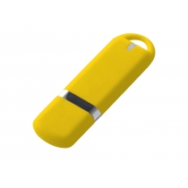 USB-флешка на 8 ГБ с покрытием soft-touch, жёлтый