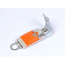 USB-флешка на 16 Гб в виде брелка, оранжевый