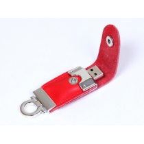 USB-флешка на 32 Гб в виде брелка, красный