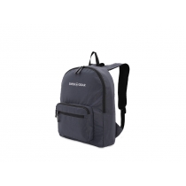 Рюкзак SWISSGEAR складной, полиэстер, 33,5х15,5x40 см, 21 л, серый