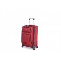 Чемодан SWISSGEAR SION, полиэстер 750x750D добби, 32x15x51 см, 24 л, бордовый