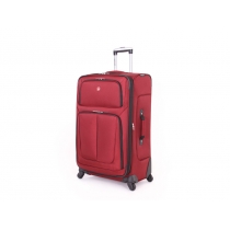 Чемодан SWISSGEAR SION, полиэстер 750x750D добби, 46x29x80 см, 90 л, бордовый