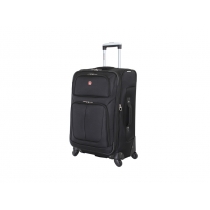 Чемодан SWISSGEAR SION, полиэстер 750x750D добби, 41x26x70 см, 56 л, черный