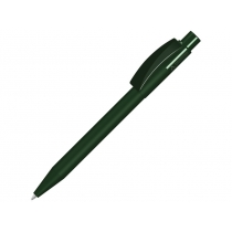 Шариковая ручка из вторично переработанного пластика Pixel Recy, темно-зеленый