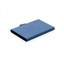 Алюминиевый держатель для карт C-Secure, голубой