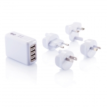 Дорожный переходник для розетки с 4 USB-портами