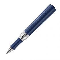Ручка роллер Lips Kit, цвет синий