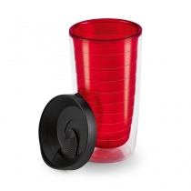 GASOL. Чашка для путешествия 450 мл, Красный