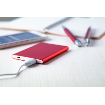 Портативное зарядное устройство, 2200 mAh, красный