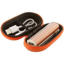 Портативное зарядное устройство, 2200 mAh, оранжевый