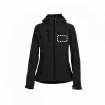 THC ZAGREB WOMEN. Женский SoftShell со съёмным капюшоном, Королевский синий