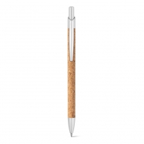NATURA. Шариковая ручка из пробки и алюминия, Натуральный