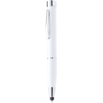 Ручка шариковая со встроенным зарядным устройством на 650 mAh, белый