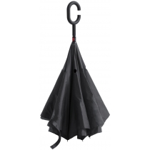 Зонт-трость наоборот, черный