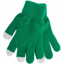 Перчатки для сенсорного экрана, зеленый