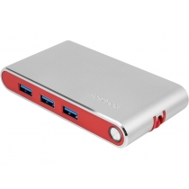 Хаб USB Rombica Type-C Hermes Red