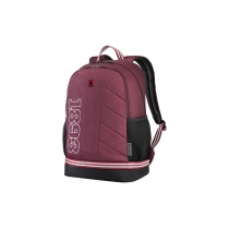 Рюкзак WENGER Collegiate Quadma 16, красный, 100% полиэстер, 33х17х43 см, 22 л