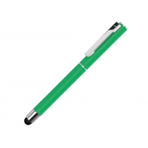Ручка металлическая стилус-роллер STRAIGHT SI R TOUCH, зеленый
