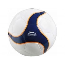 Мяч футбольный, размер 5, белый/темно-синий