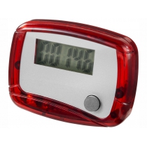 Шагомер, красный