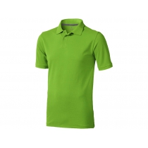 Рубашка поло Calgary мужская, зеленое яблоко