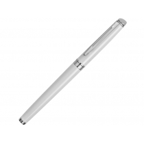 Ручка роллер Waterman Hemisphere White CТ F, белый/серебристый