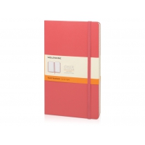 Записная книжка Moleskine Classic (в линейку) в твердой обложке, Large (13х21см), розовый