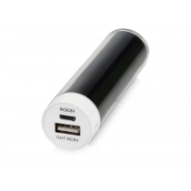 Портативное зарядное устройство Тианж, 2200 mAh, черный