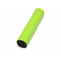 Портативное зарядное устройство Мьюзик, 5200 mAh, зеленое яблоко