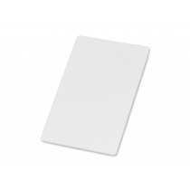 Флеш-карта USB 2.0 16 Gb в виде пластиковой карты Card, белый