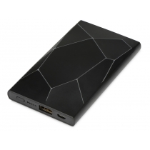 Портативное беспроводное зарядное устройство Geo Wireless, 5000 mAh, черный