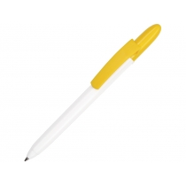 Шариковая ручка Fill White,  белый/желтый
