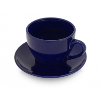Чайная пара Гленрок, 220мл, темно-синий (Р)