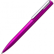 Ручка шариковая Drift Silver, ярко-розовый металлик (фуксия)