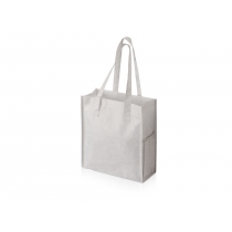 Сумка-шопер Wheat из переработанного пластика 80gsm, 30.5*33*12.5cm, серый