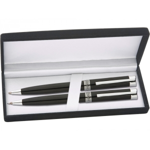 Набор Круиз: ручка шариковая, карандаш механический, черный
